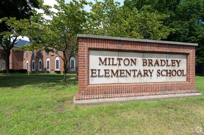 The Milton Bradley Elementary School near Maple-High Six Corners serves students in grades Pre-K-5th.