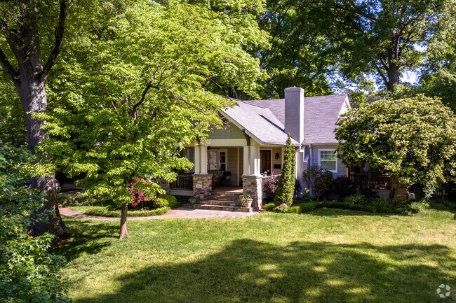 A cute bungalow in the Freedom Park neighborhood of Charlotte.