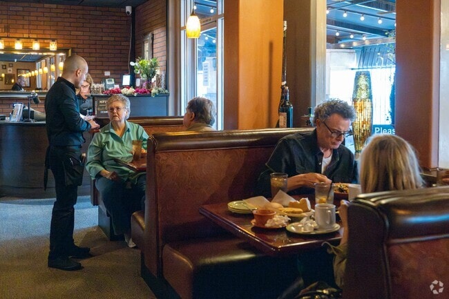 Two Guys Pizza is a local favorite with its Italian-American cuisine.