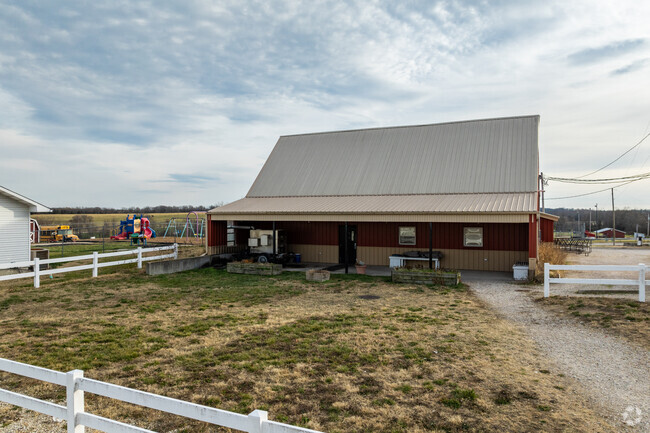 Students at Halfway High School have access to a vocational agricultural curriculumn.