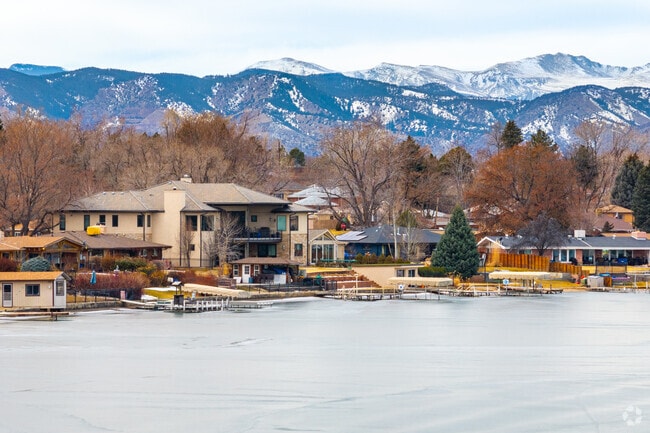 Some homes in Harvey Park have private boat docks sitting on Lake Riviera.