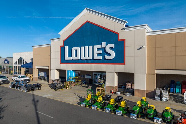 Old Savannah has all the day-to-day retail needs, including a Lowe's.