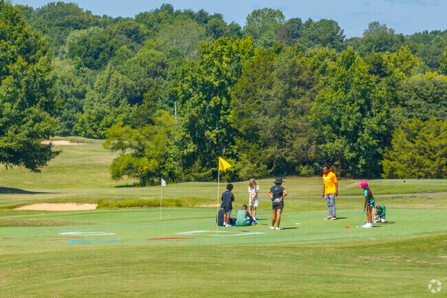The nearby Charles T. Myers Golf course also offers camps and classes for Bradfield Farms youth.