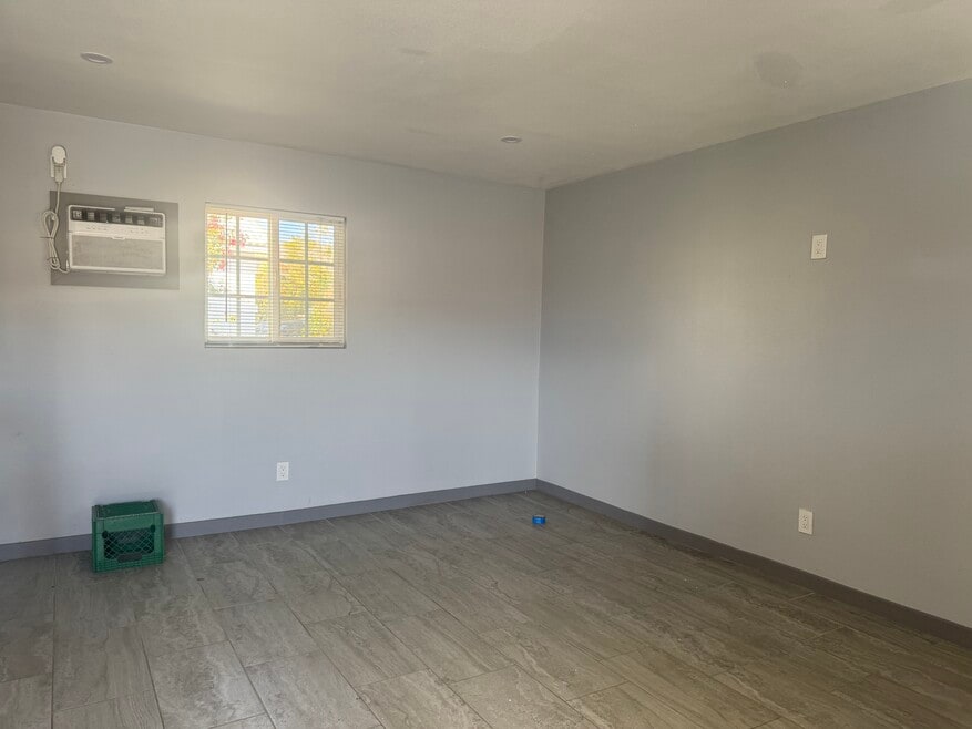 Living/bedroom space