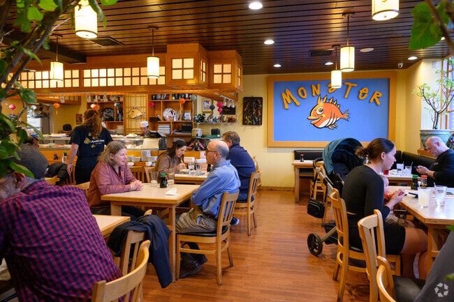 If you're craving sushi, Monster Sushi is a favorite in the Hanover area.