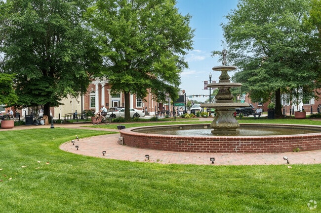 Located in the middle of downtown, Georgetown Circle is a popular spot for meeting friends or just riding through.
