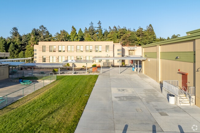 Eureka High School is a B-rated school.