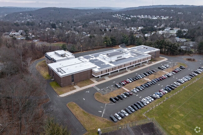 City Hill Middle School at 441 City Hill Street in Naugatuck, CT.