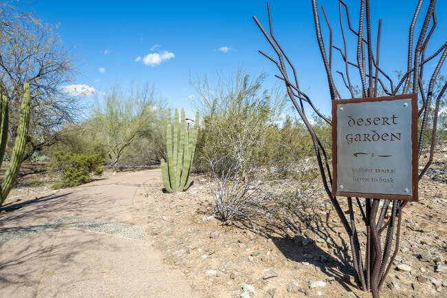 The trails in Desert Garden are perfect for any avid hikers in Scottsdale Ranch.