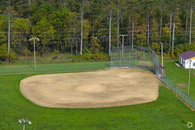 Riverview Middle School has a baseball field.