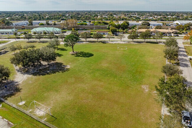 Bayshore Elementary school keeps children active with their athletic fields.