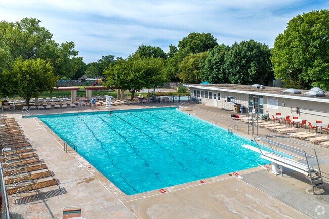Cool off during the hot summer days at the neighborhood pool near Forest Hills.