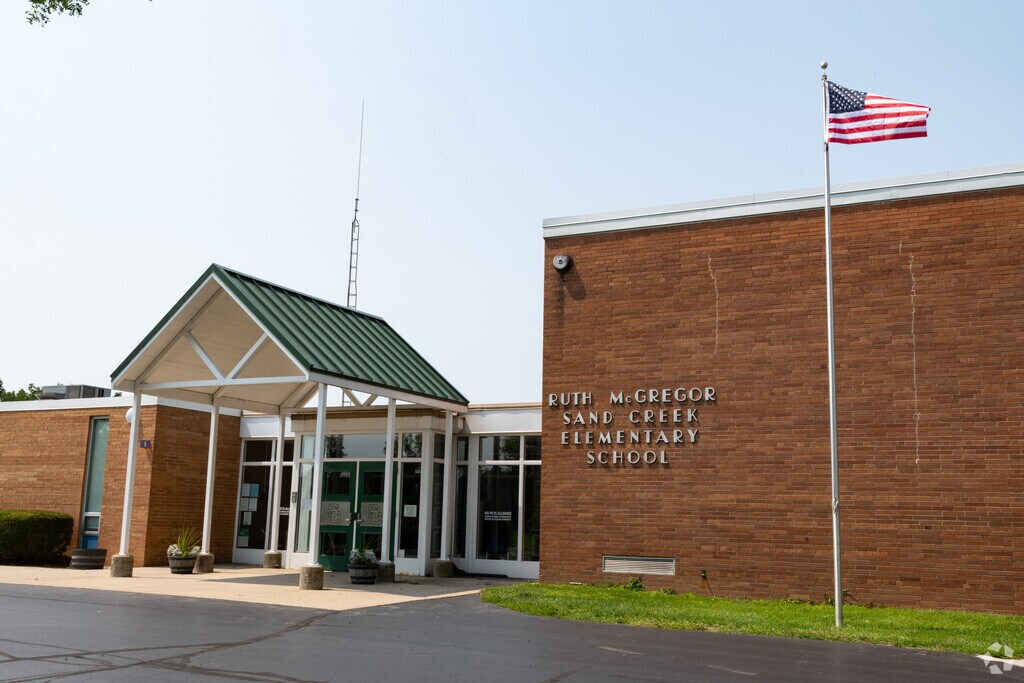 Ruth Mcgregor Elementary School
provides education to residents in Sand Creek.