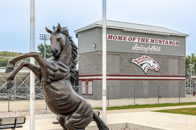 Independence Community School District is home to the Mustangs, a source of pride in the community.