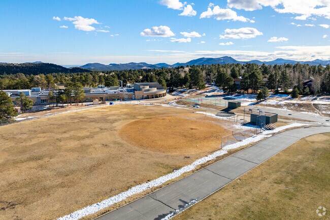 Evergreen Middle School is home to a baseball diamond and other sports facilities.
