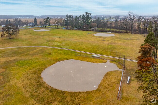 Lincoln Brick Elementary School athletic fields.
