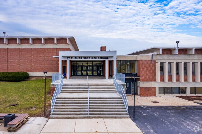 St. Thomas More High School offers academics and athletics in the heart of Saint Francis.