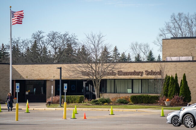 Children can easily walk or bike to Bemis Elementary School.