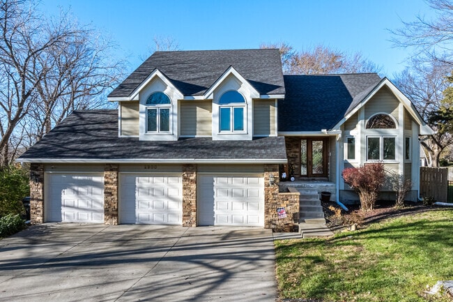 Some larger homes live near Lake Shawnee in East Topeka.