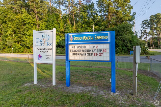Brinson Memorial Elementary serves students in New Bern.