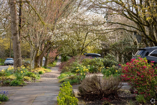 Stroll Irvington’s tree-lined sidewalks and beautifully landscaped yards.