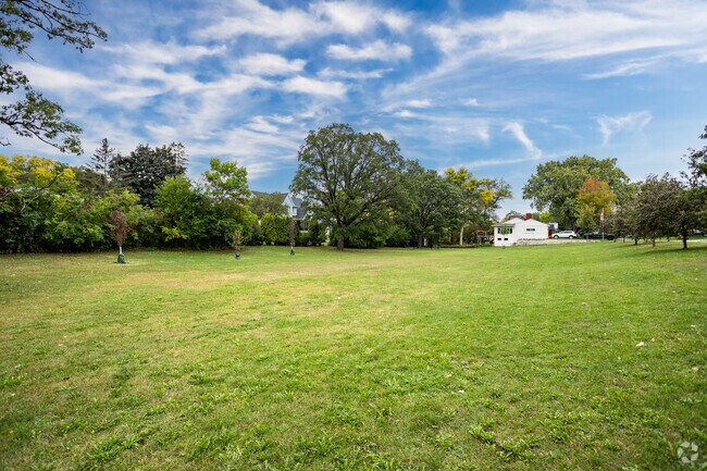 St. Johns Park has ample greenspace.