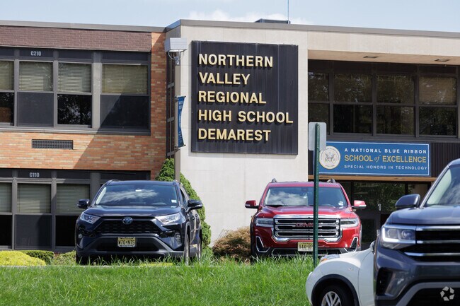 The Northern Valley Regional High School in Demarest, near Haworth, is a proud national Blue Ribbon school.