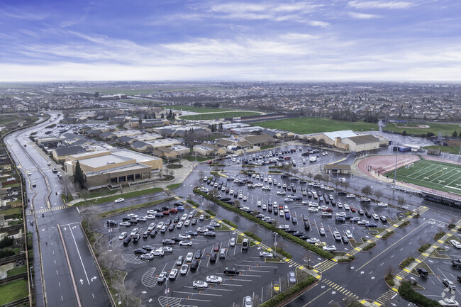 Cosumnes Oaks High School offers a variety of classes across several buildings on campus.