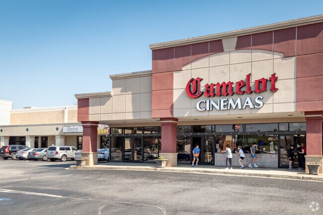 The Camelot Movie theater attracts fans of all ages in Nicholtown.