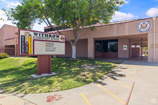 Withrow Elementary School is a highly rated school in Lake Elsinore, California.