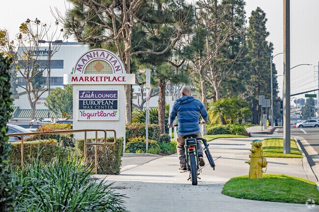 Manhattan Marketplace in Manhattan Beach is another commercial shopping plaza.
