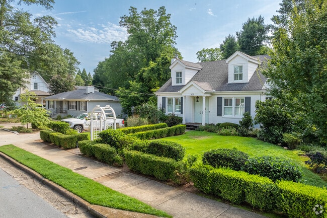 Rows of Cape Cod style homes are found in Normaltown.