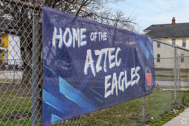 Cesar Chavez Academy Intermediate, Mascot Banner.