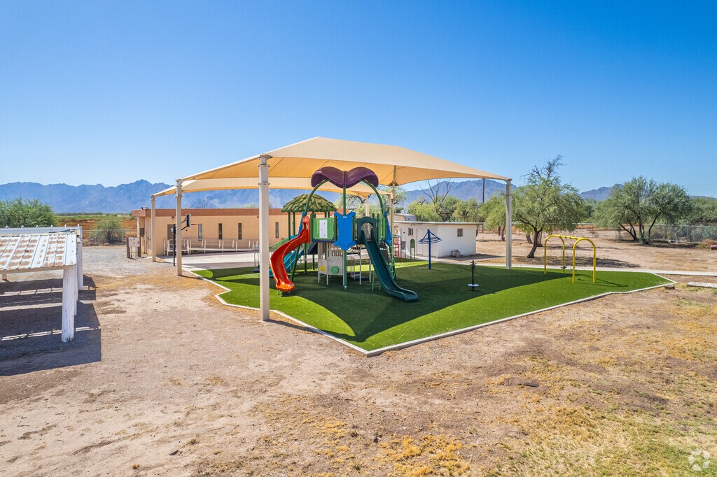 Joyful moments at the playground of Maricopa Village Adventist School in Laveen.