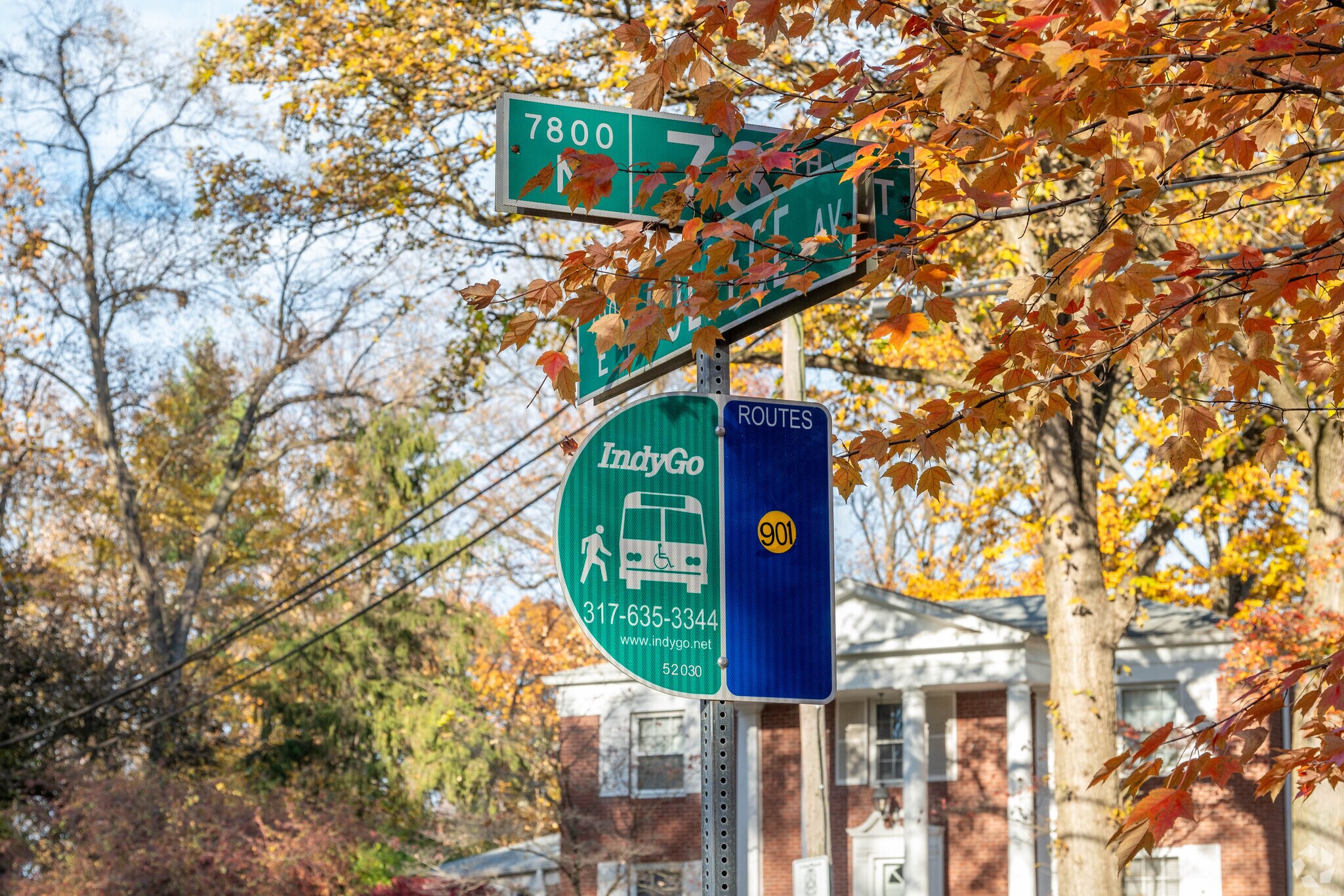 Hop on an IndyGo bus for easy access to all of Indianapolis.