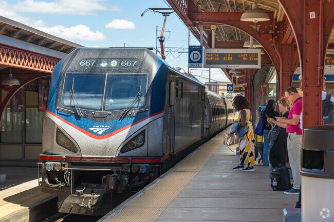Browntown locals can get to many major cities in the northeast from Wilmington train station.