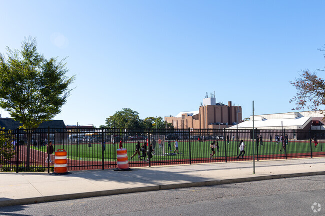 The John W. Dodd Middle School has safe and engaging play spaces for Students.