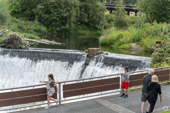Residents of Tumwater Hill can enjoy the many waterfalls on the Deschutes River.