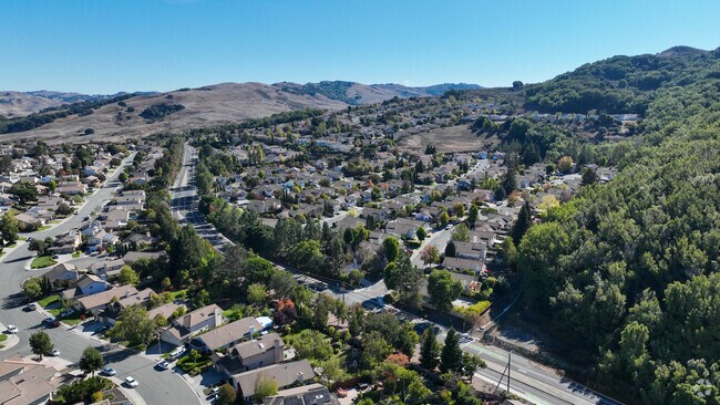 Castro Ranch Road is the main thoroughfare for the Carriage Hills neighborhood.