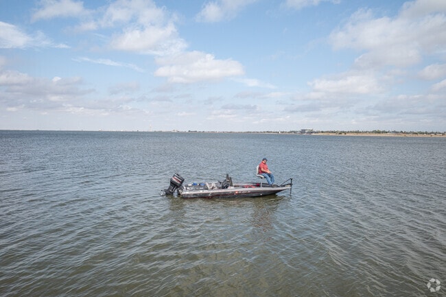 Residents can enjoy a day out on the water at Hefner Lake near The Village.