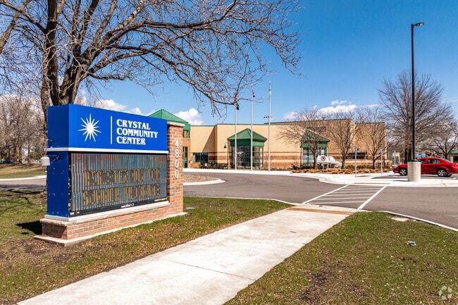 Welcome Park residents can visit the Crystal Recreation Center, which hosts Crystal's Farmers Market.