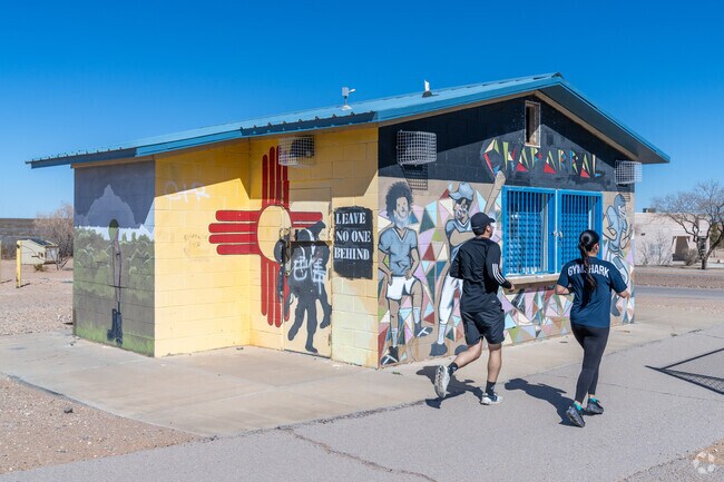 Enjoy a refreshing jog at Delores C. Wright Park.