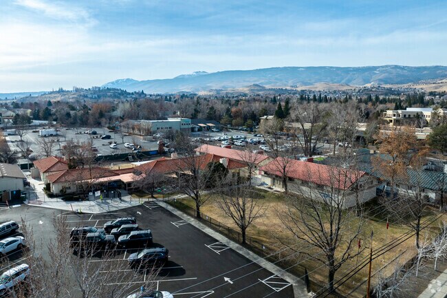 An aerial view of the front of Brookfield School Elementary Campus.