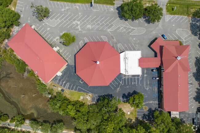 Evangel Christian School in West Ashley has great parking areas.