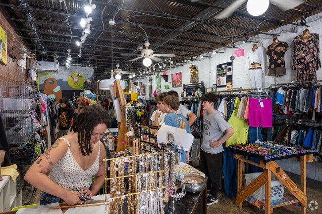 Rumors is a popular retail store in the Northside neighborhood.