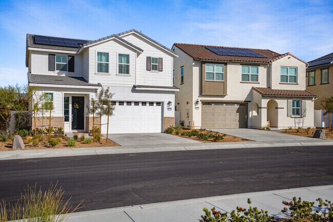 Enjoy large homes in Santee’s Walker Trails, complete with a central playground for kids.