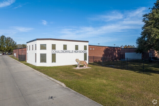 Donaldsonville High School is where students living in Darrow attend.