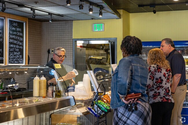 Locals from Bernards order delicious broths and subs for lunch at the welcoming Soup Shoppe.
