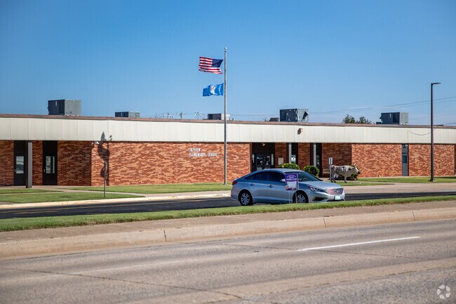 Skyview Elementary School is a popular school for younger kids in the area.
