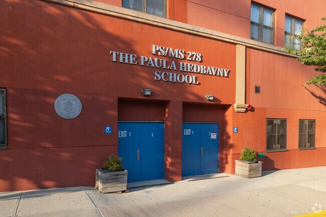 Paula Hedbavny School in Inwood has a high success rate.